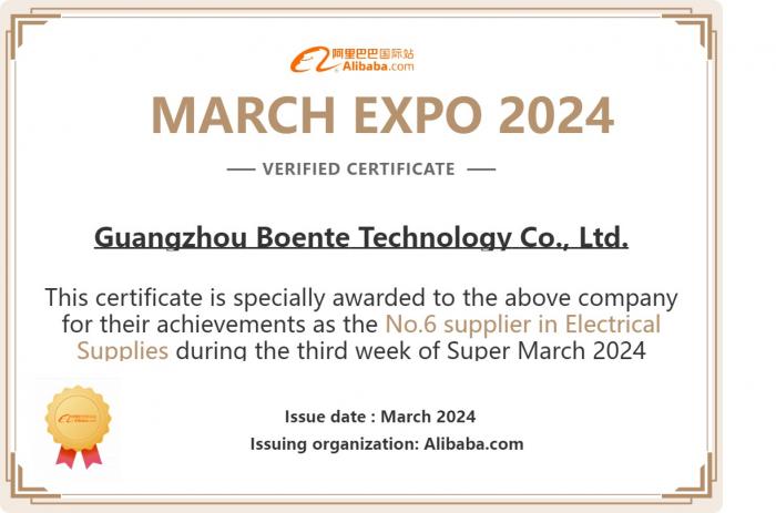 Certificate of March Expo 2024
