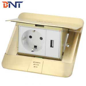 铜合金弹起地面插座  FS07