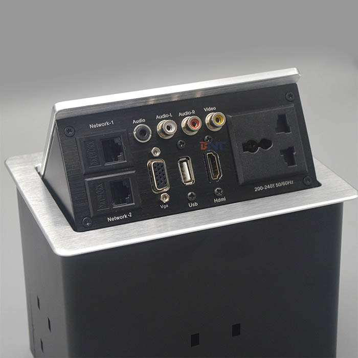 桌面气撑弹起插座  BP419