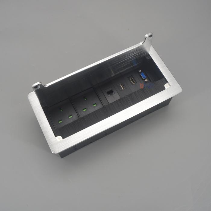 毛刷翻盖插座 BF803UK