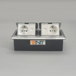 弹起隐藏式不锈钢材质的地面插座  FS23EU