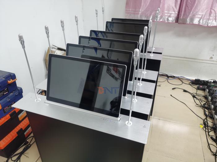 沙特 博摁特全铝18.4寸麦克风同步升降器（订做款）