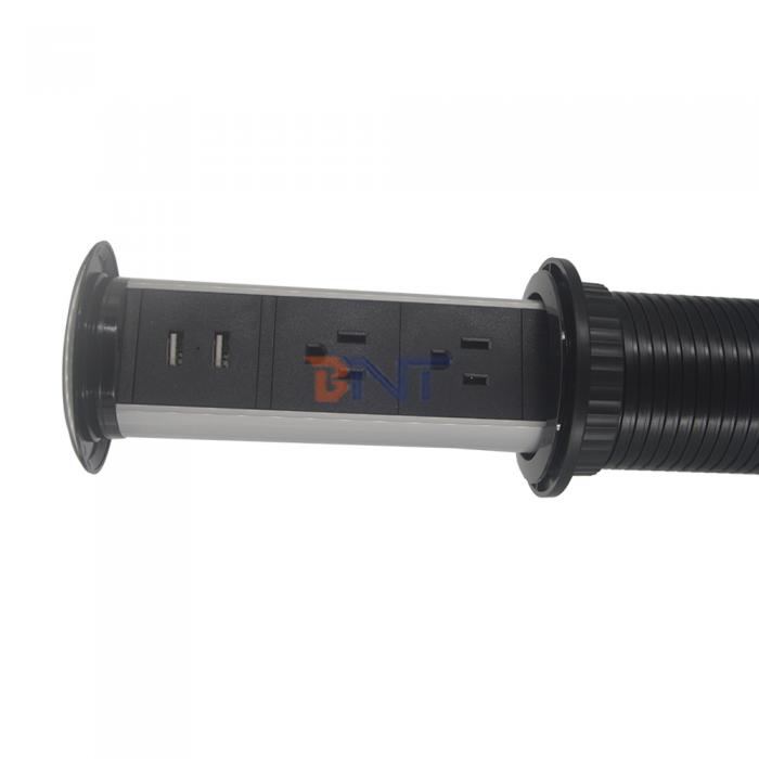 厨房电动拉拔插座BM1502US（60mm）