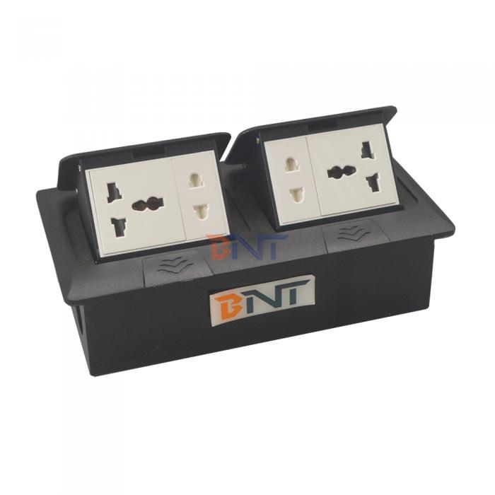 弹起隐藏式不锈钢材质的地面插座  FS29