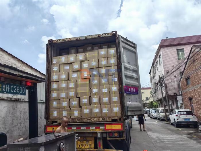 2023-7-31博摁特向欧洲某国际发货15400套锌合金插座