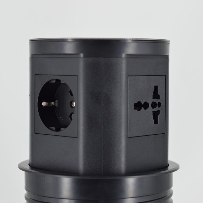 桌面气动弹起插座   PP120-4EU