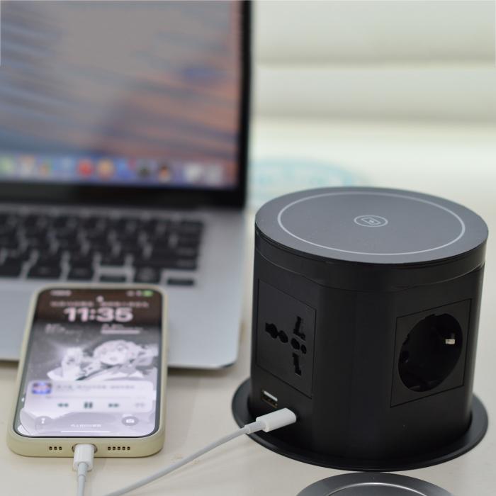 桌面气动弹起插座   PP120-4EU