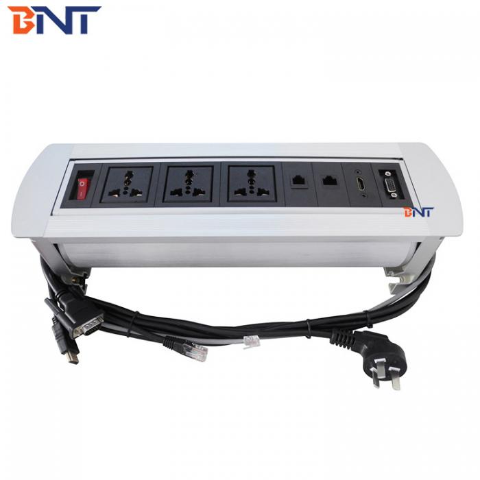 Manual Table Hidden Outlet  MK6321