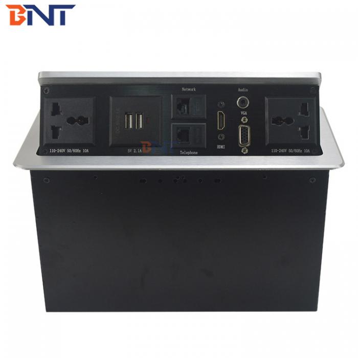 Electrical desk media press socket BP980