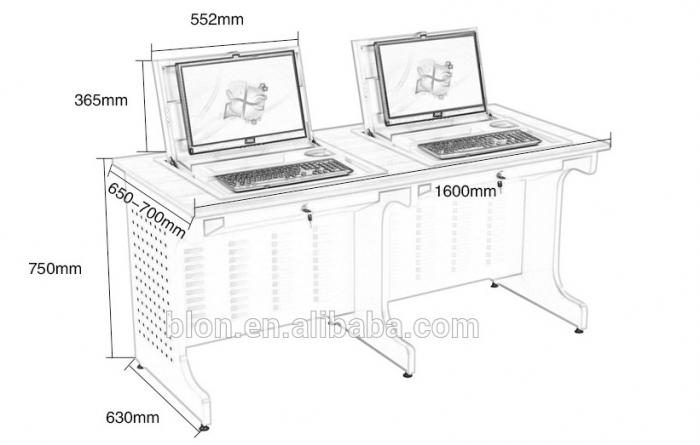 Monitor Rotatable Unplugged Box SK-22 Double