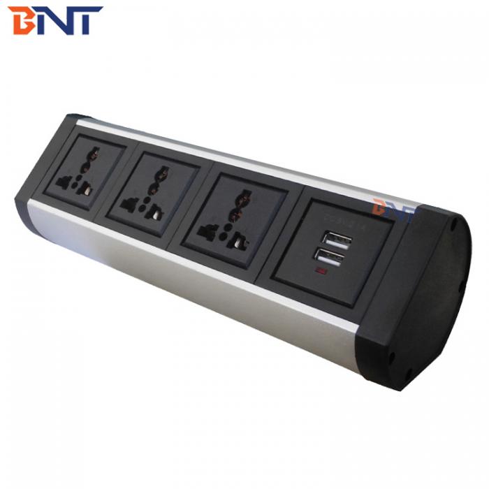 Movable clamp on desk socket BTS-302