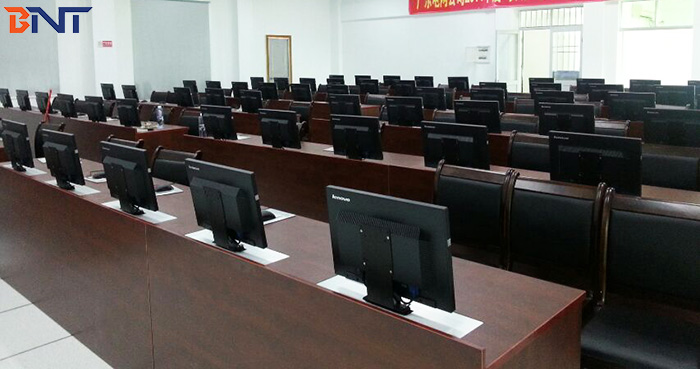 60PCS monitor lifts use for driving theory knowledge test in Zhongshan
