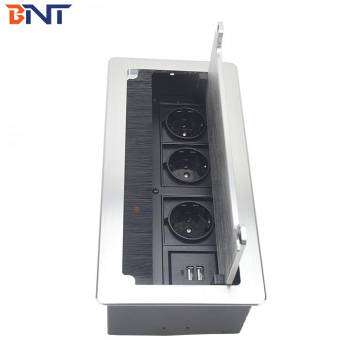 Tabletop Flip Up Multimedia Socket  BF804