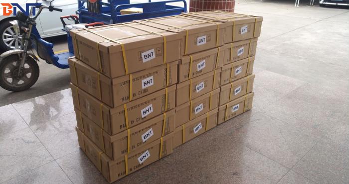 2019-2-28 sent 400 sets projector lift to Southeast Asia