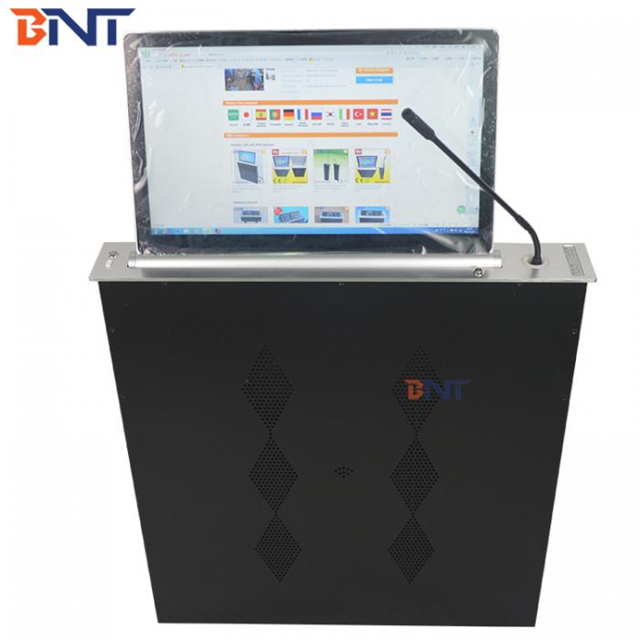 Conference lcd monitor lift with synchronous microphone BLM-18.5