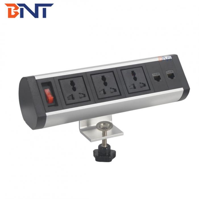 Movable clamp on desk socket BTS-405