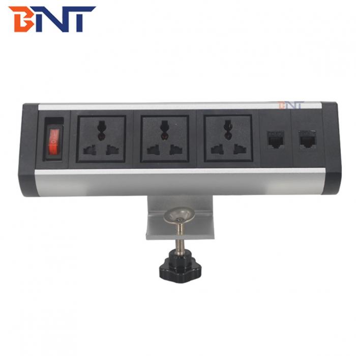 Movable clamp on desk socket BTS-405