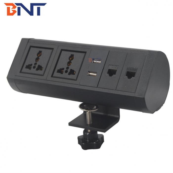 Movable clamp on desk socket BTS-408