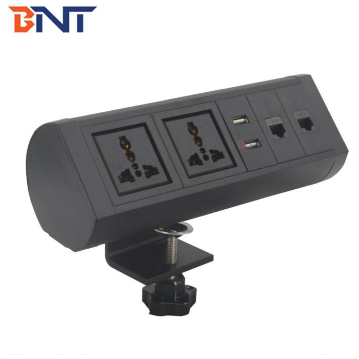 Movable clamp on desk socket BTS-408