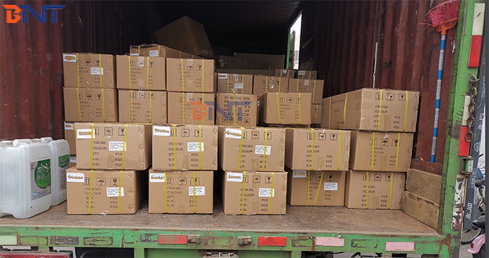 On May 20, 2020, Boente Technology  Co., Ltd. shipped 7000 projector hangers to Europe