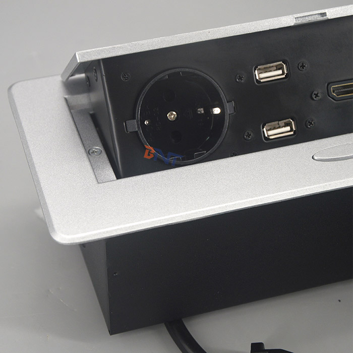 Pop up power media socket BD620-1