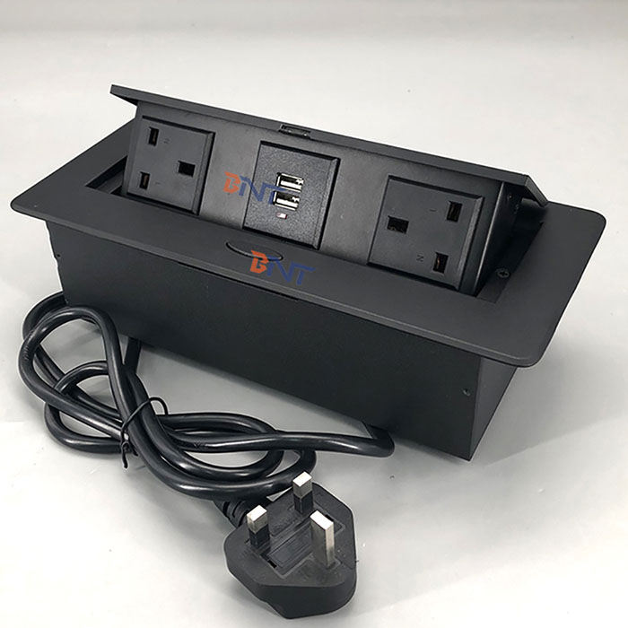 UK power desktop hidden socket BD650-18