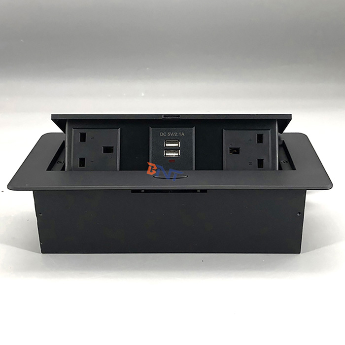 UK power desktop hidden socket BD650-18