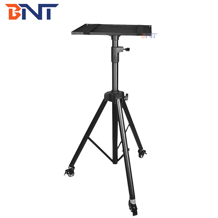 Height adjustable projector tripod stand with wheels BNT-600