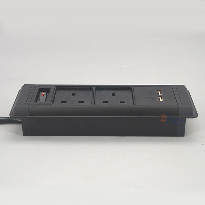 On desk power data socket PTS109UK