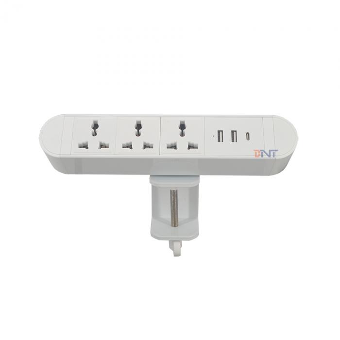 USB Type C mount on table top socket BCS-309