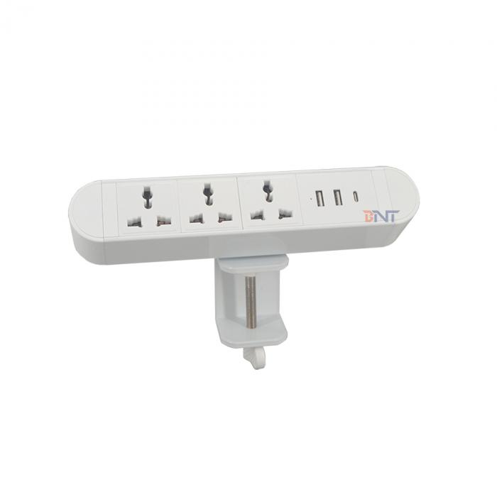 USB Type C mount on table top socket BCS-309