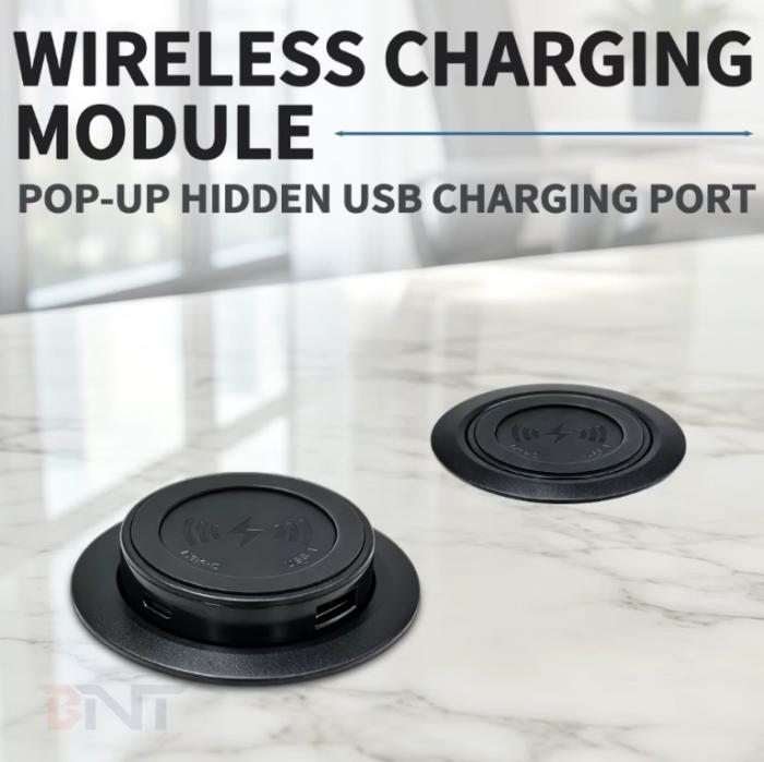 New Product Release: Pop‑Up Hidden Table Wireless Charging Module