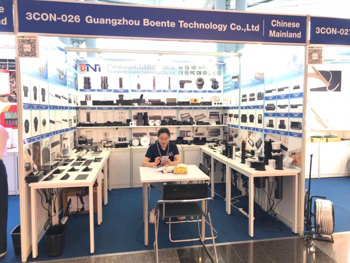 Boente Exhibits Pop-Up Desk Sockets at HKTDC Hong Kong Lighting Fair 2026